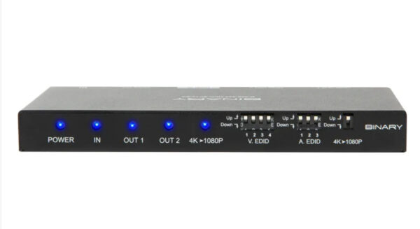 Binary™ 260 Series 4K HDR HDMI Splitter | 1x2 - Image 6